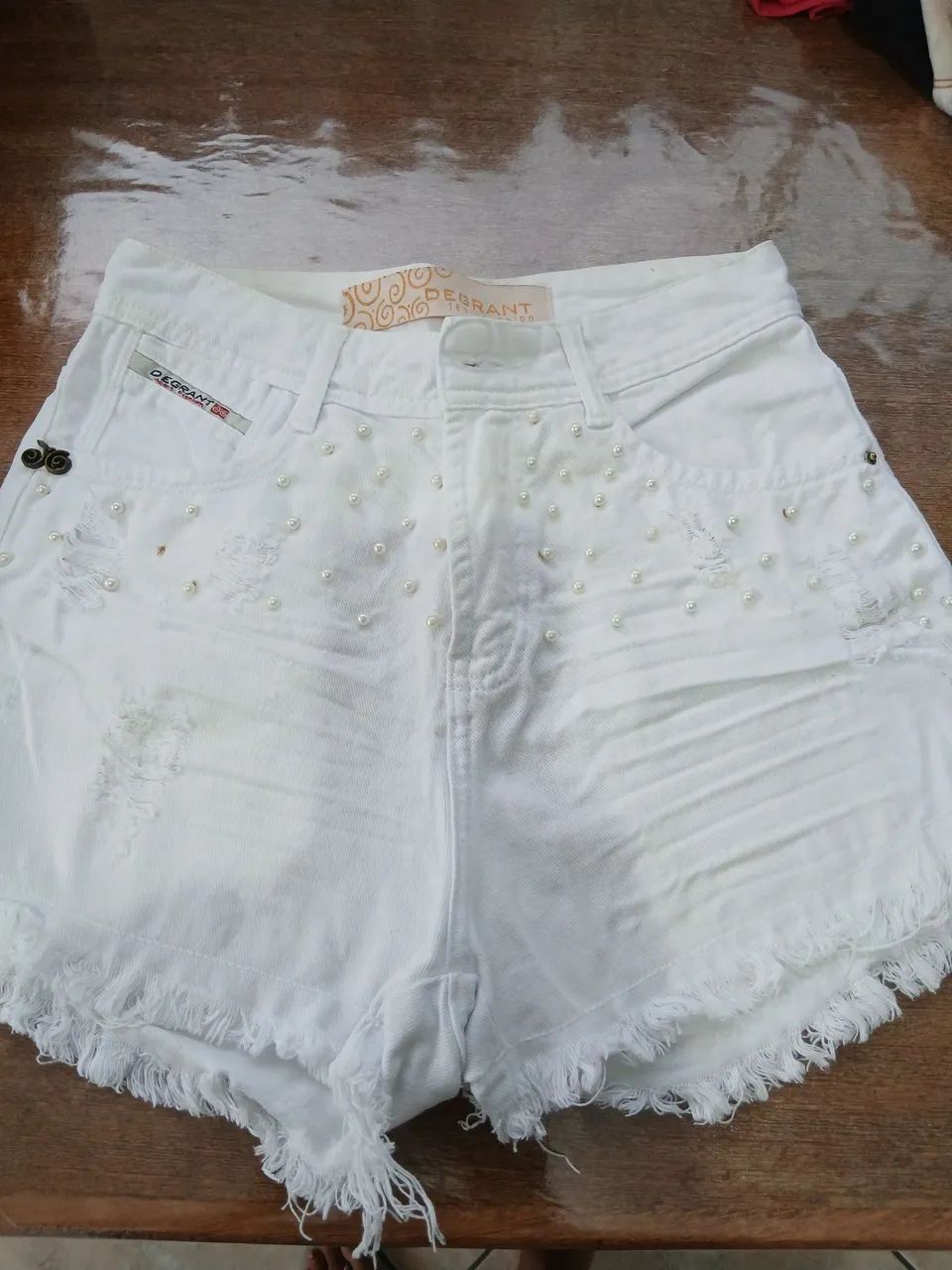 Short branco - Foto 2