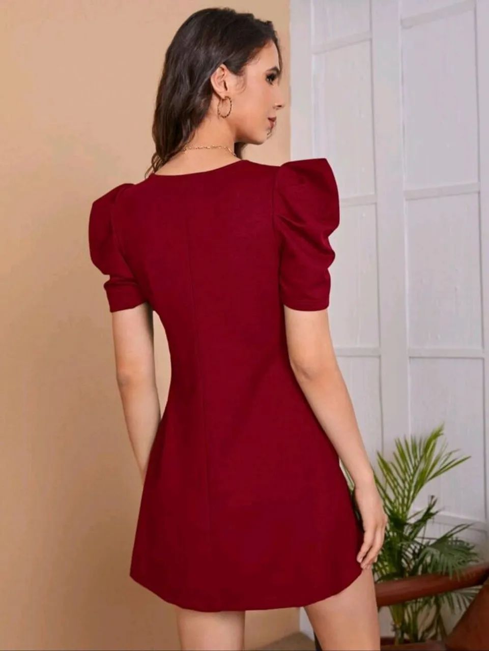 Vestido vermelho shein - Foto 2