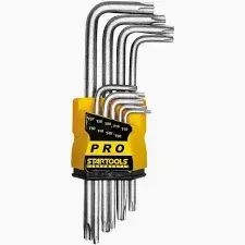 Chave Torx Torque Longa Startools jogo 9 peças