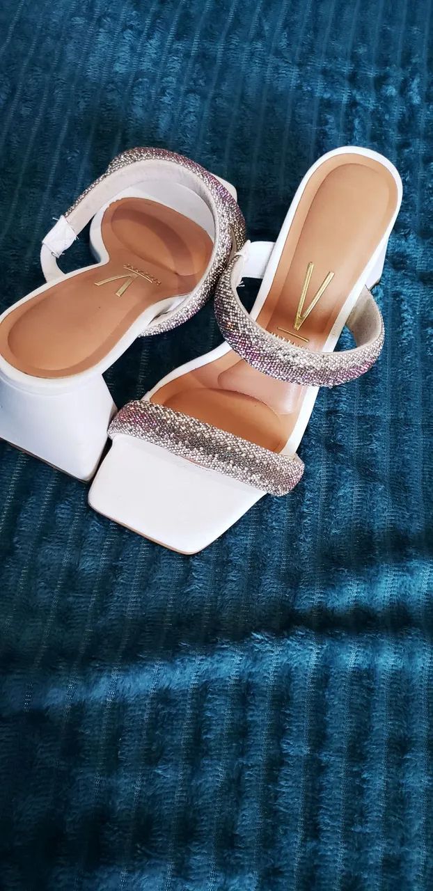 Tamanco strass 37 - Foto 3