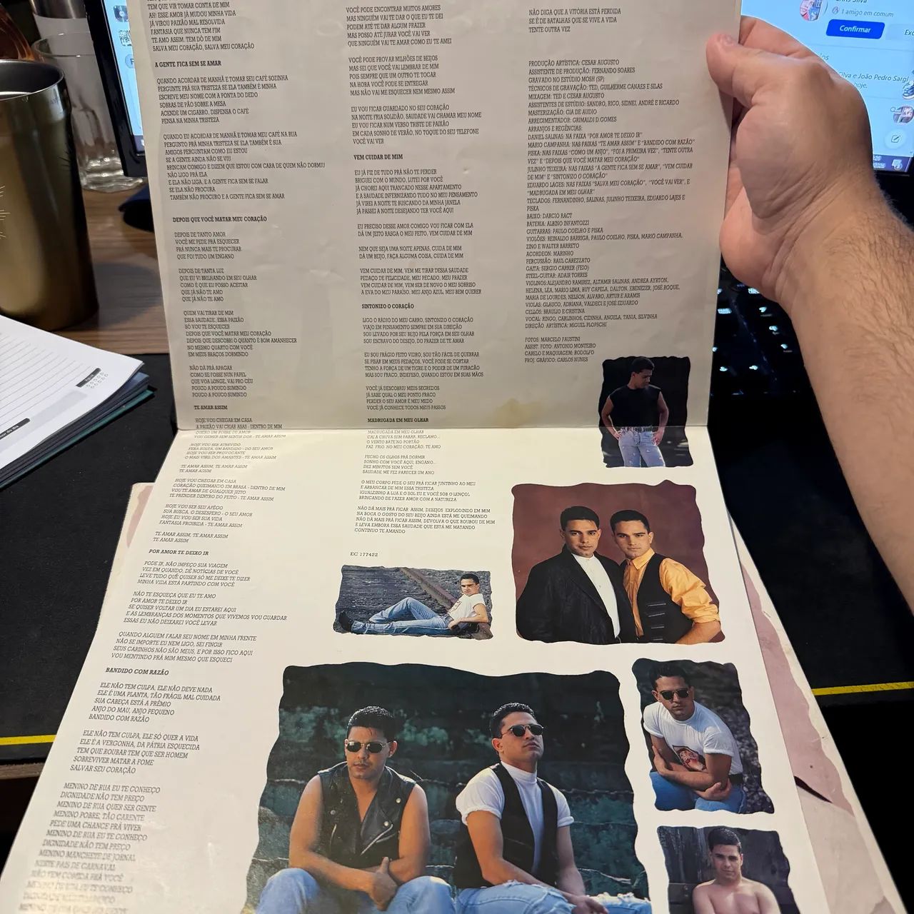 Vinil Zezé di Camargo e Luciano 1994 - Foto 4