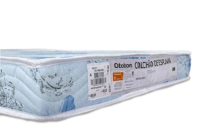 Colchão Ortobom solteiro Dreem soft largura 78 e 88cm  - Foto 3