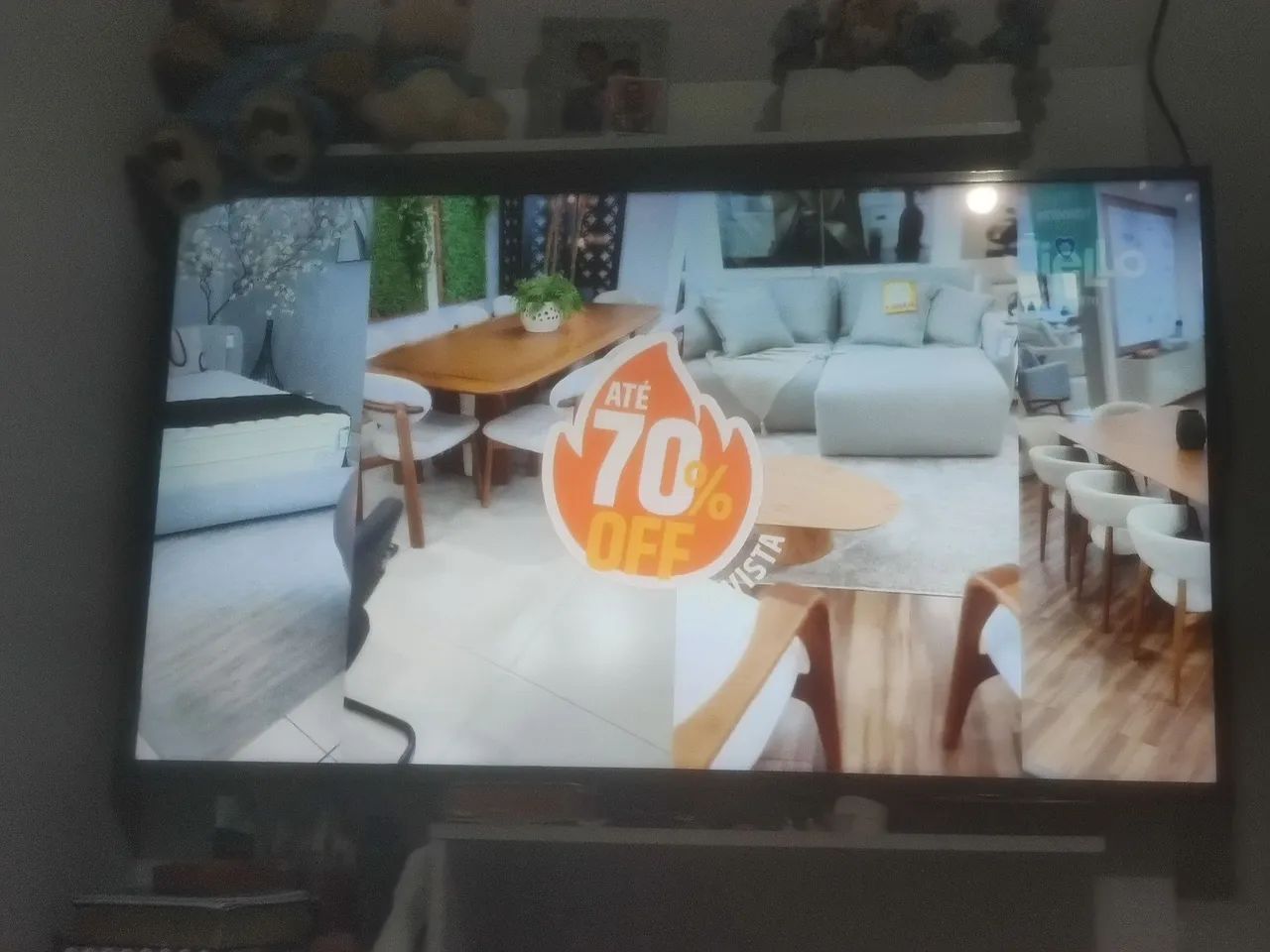 SMART TV 55 POLEGADAS LG 4K FUNCIONANDO PERFEITAMENTE  - Foto 5