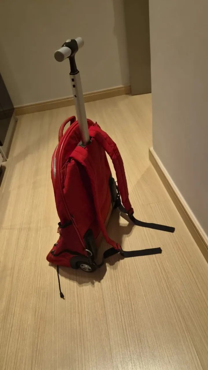 Mochila da Kipling Vermelha - Foto 2