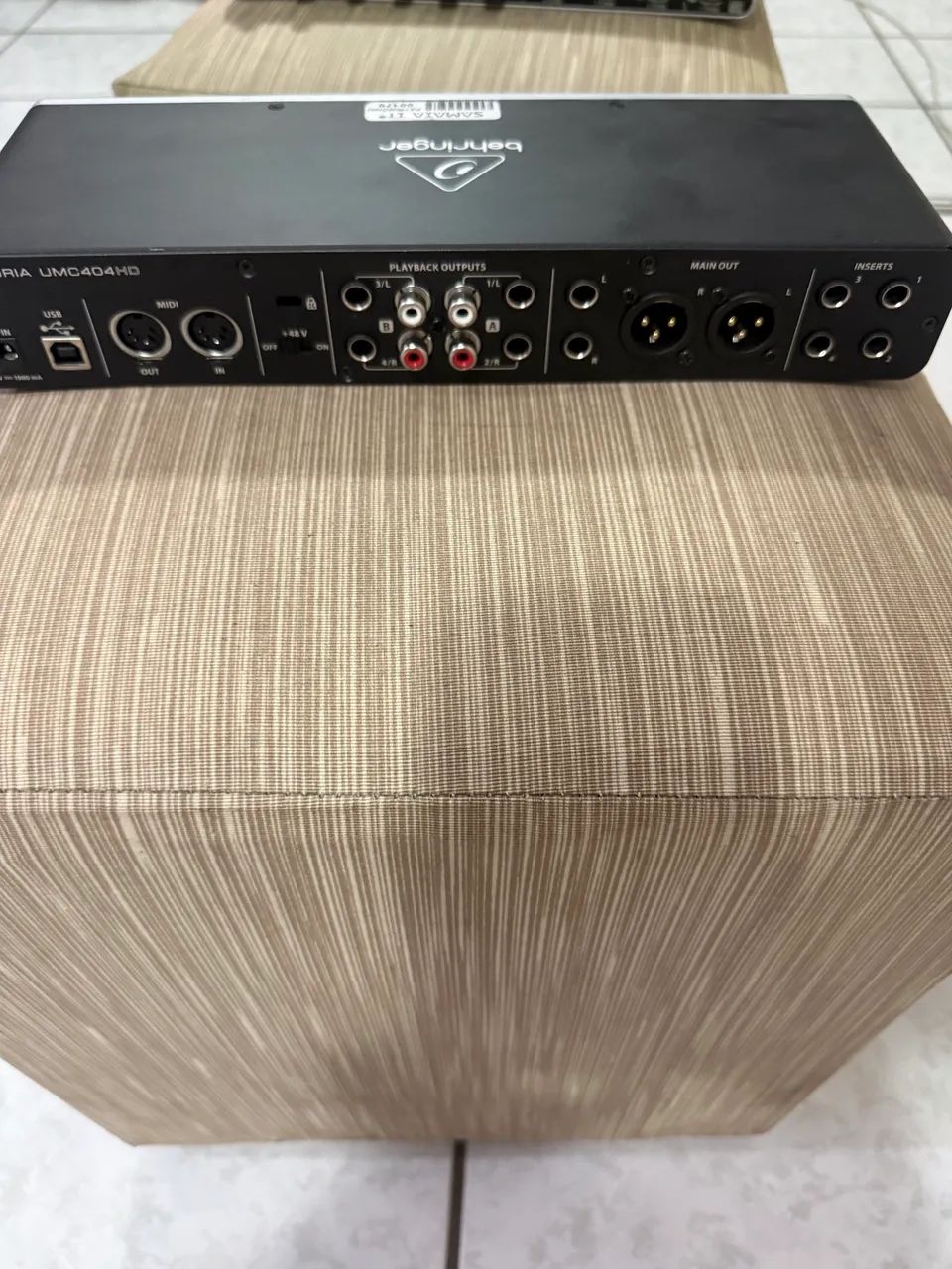 Interface Umc404hd  - Foto 2