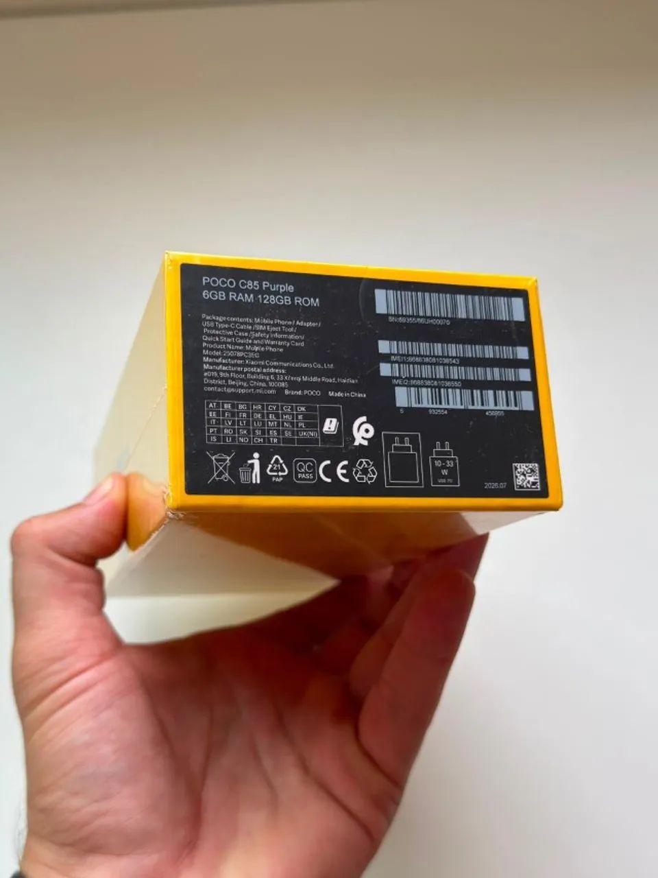 Poco C85 6/128GB novo/lacrado (garantia e parcelamento)  - Foto 3