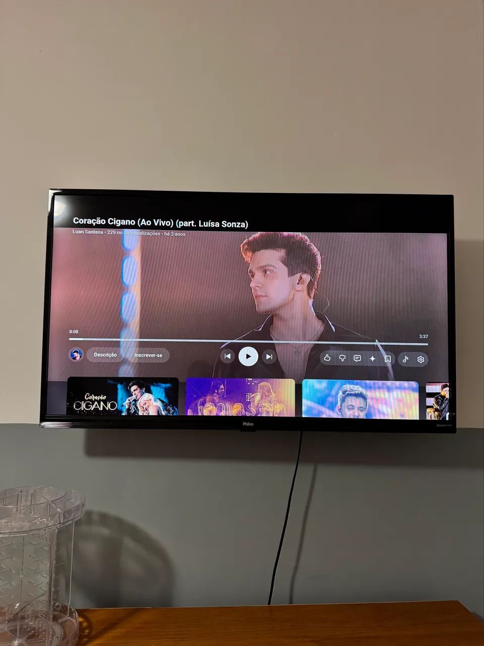 Smart TV Philco 39" LED, Smart TV