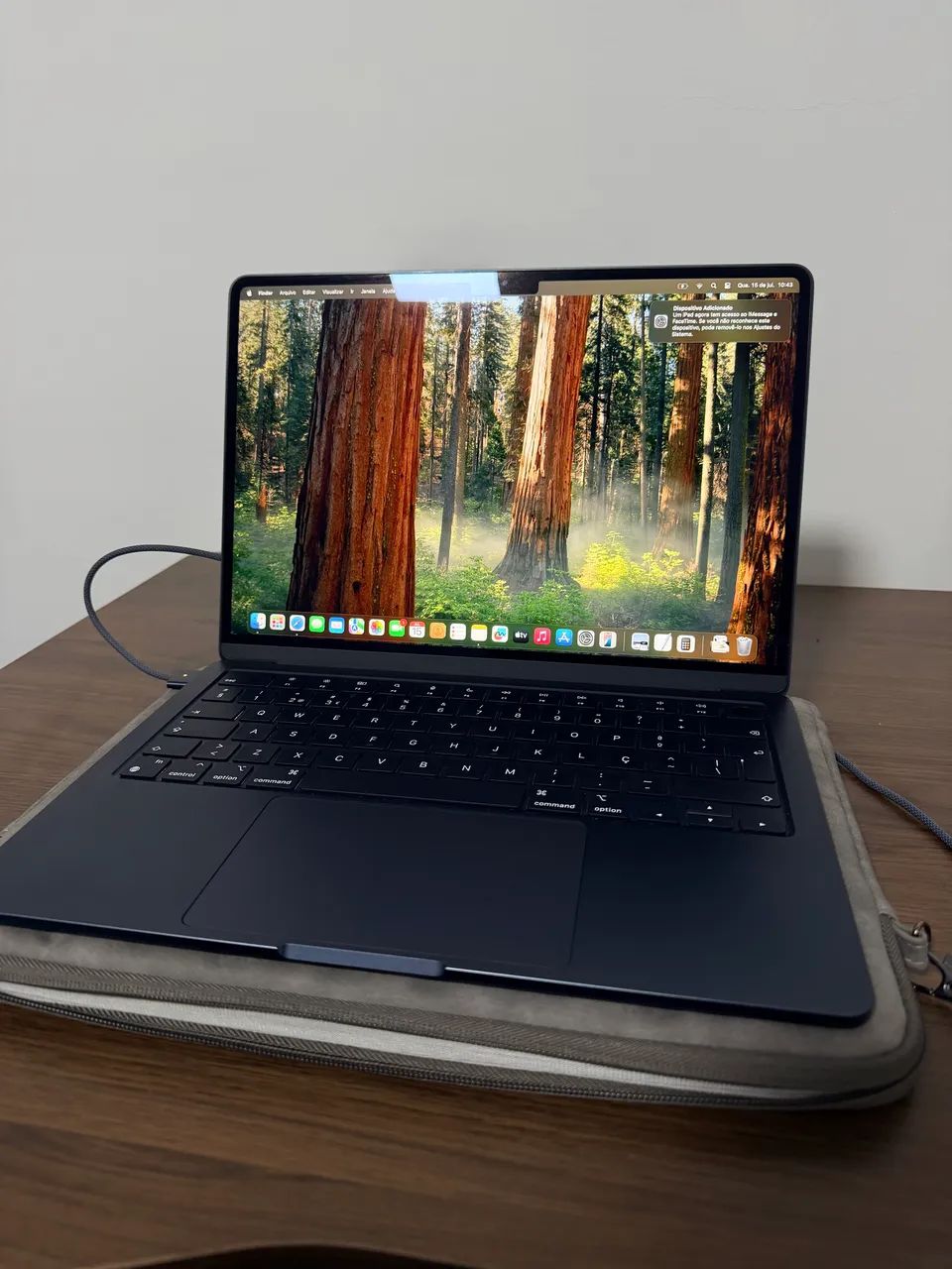 MacBook Air m3 13 polegadas 16GB RAM SSD256 