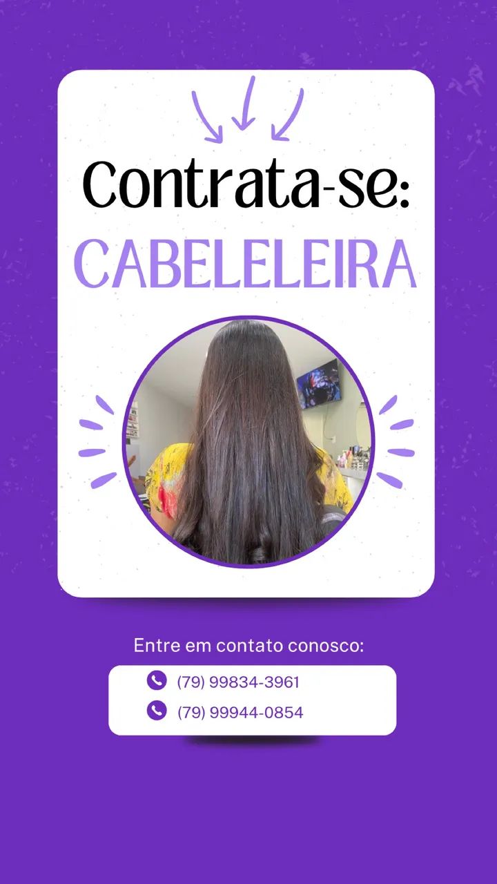 Vaga para cabeleireira/o