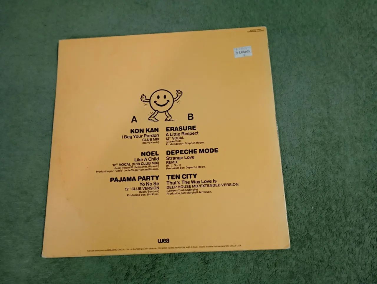 Lp Disco Vinil HOUSE MIX-Depeche Mode -Noel-Erasure - Foto 2
