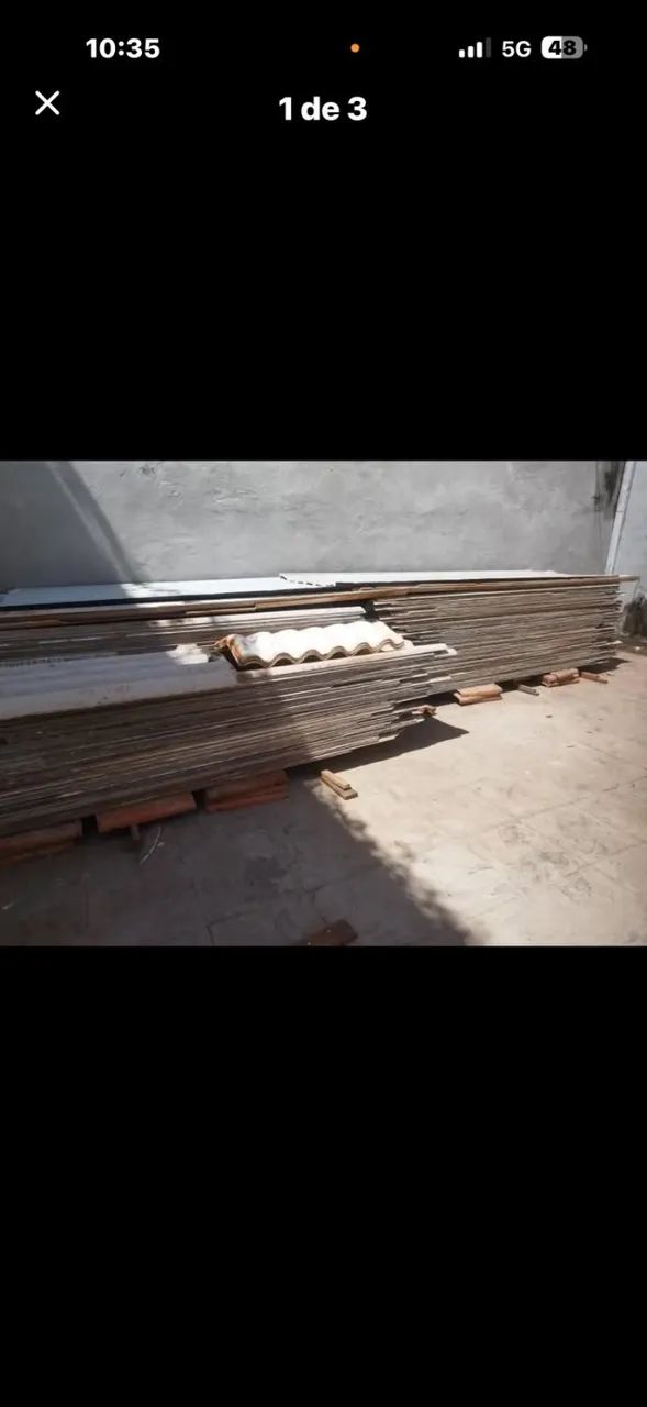 Telhas estilo calhetão usado - Foto 4