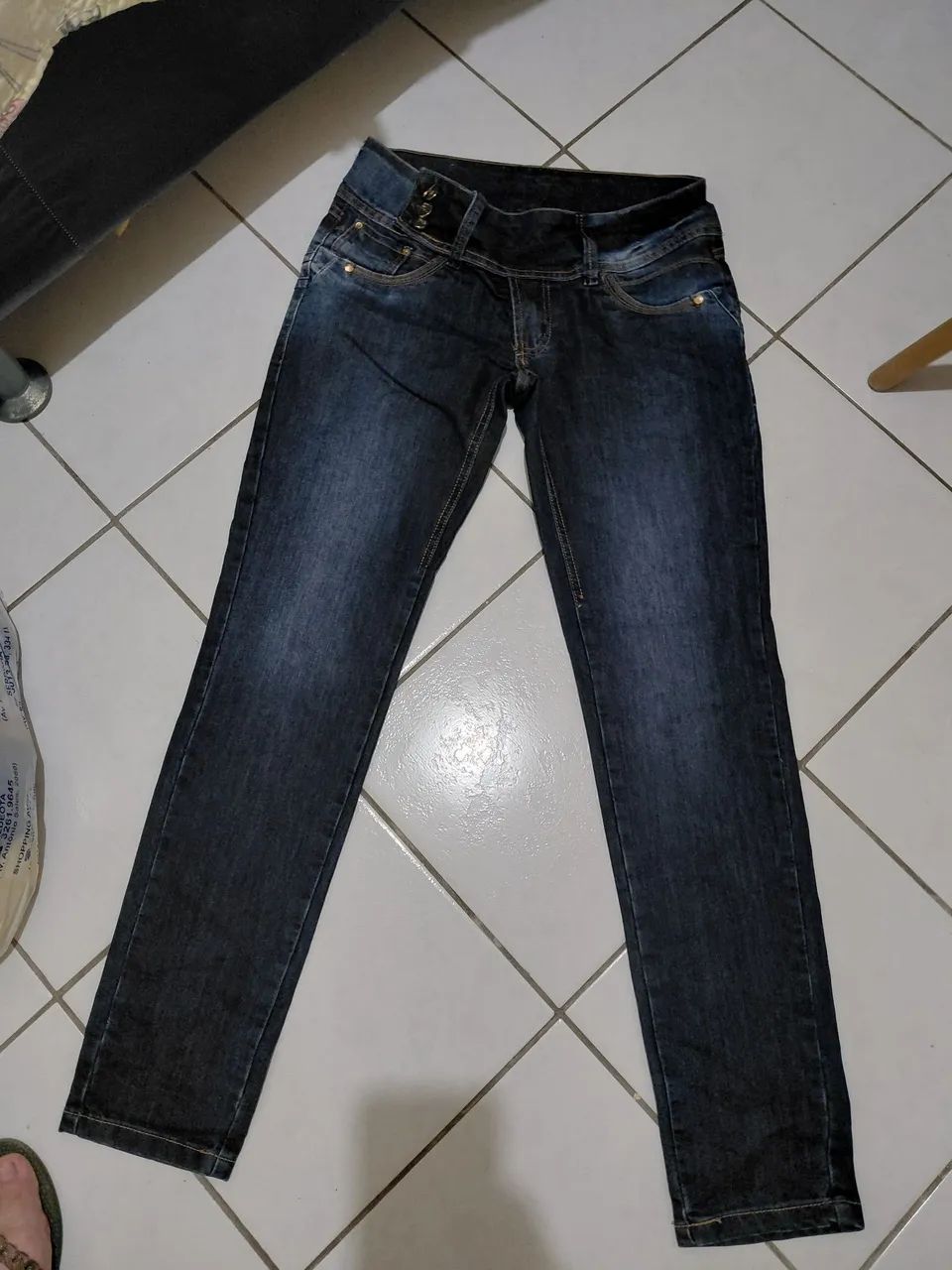 Calça jeans feminina Sawary tam 42
