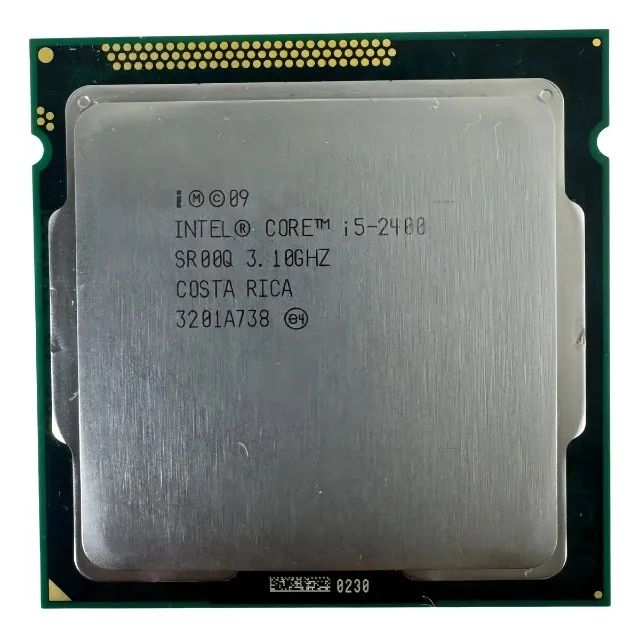 Processador Intel Core i5-2400 4 Núcleos 3.4GHz Socket 1155 DDR3 Processador Intel Core i5