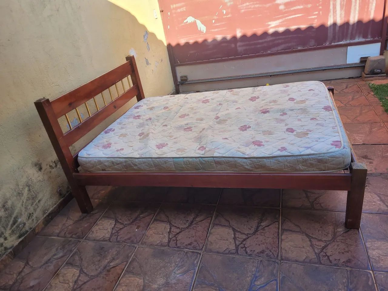 Cama de casal madeira  - Foto 4
