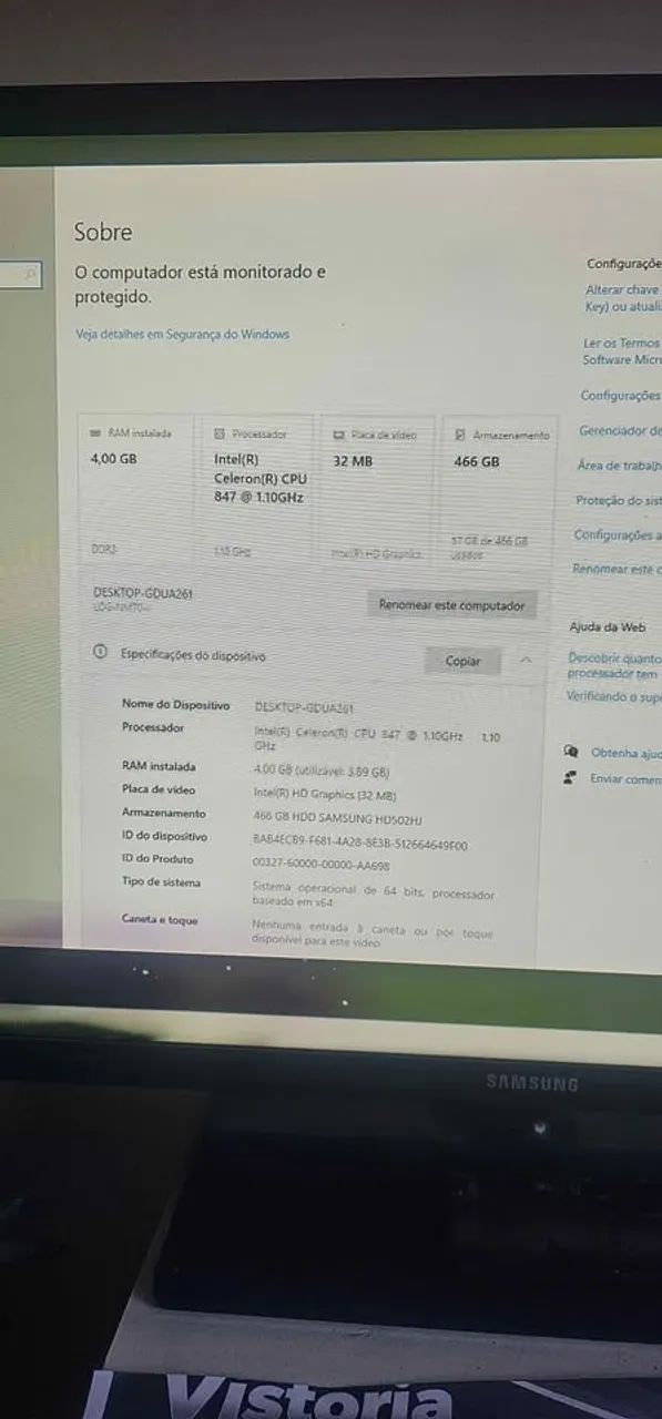 Mini pc itx vendo ou troco - Foto 3