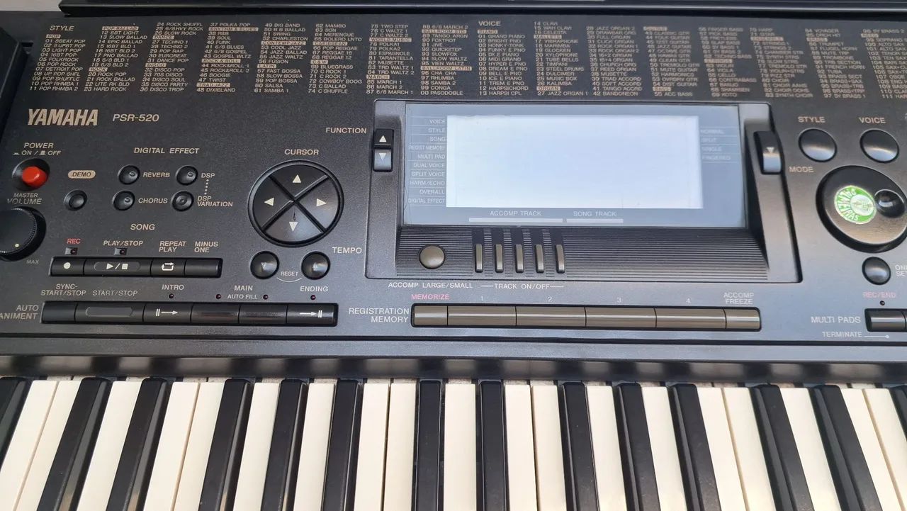 Teclado yamaha psr 520 - Foto 2