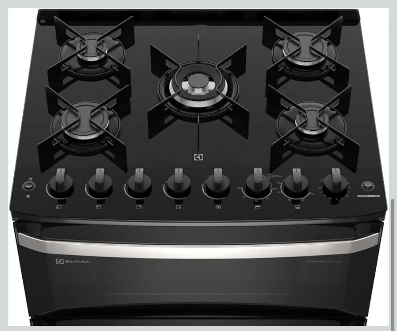 Fogão Electrolux 5 Bocas Experience com PerfectCook360 Preto FE5DP - Foto 5