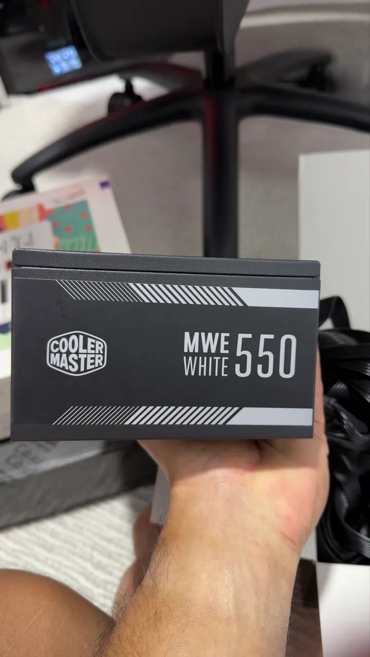 Fonte 500w real cooler master - Foto 3