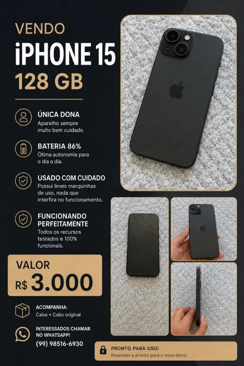 iPhone 15 128g