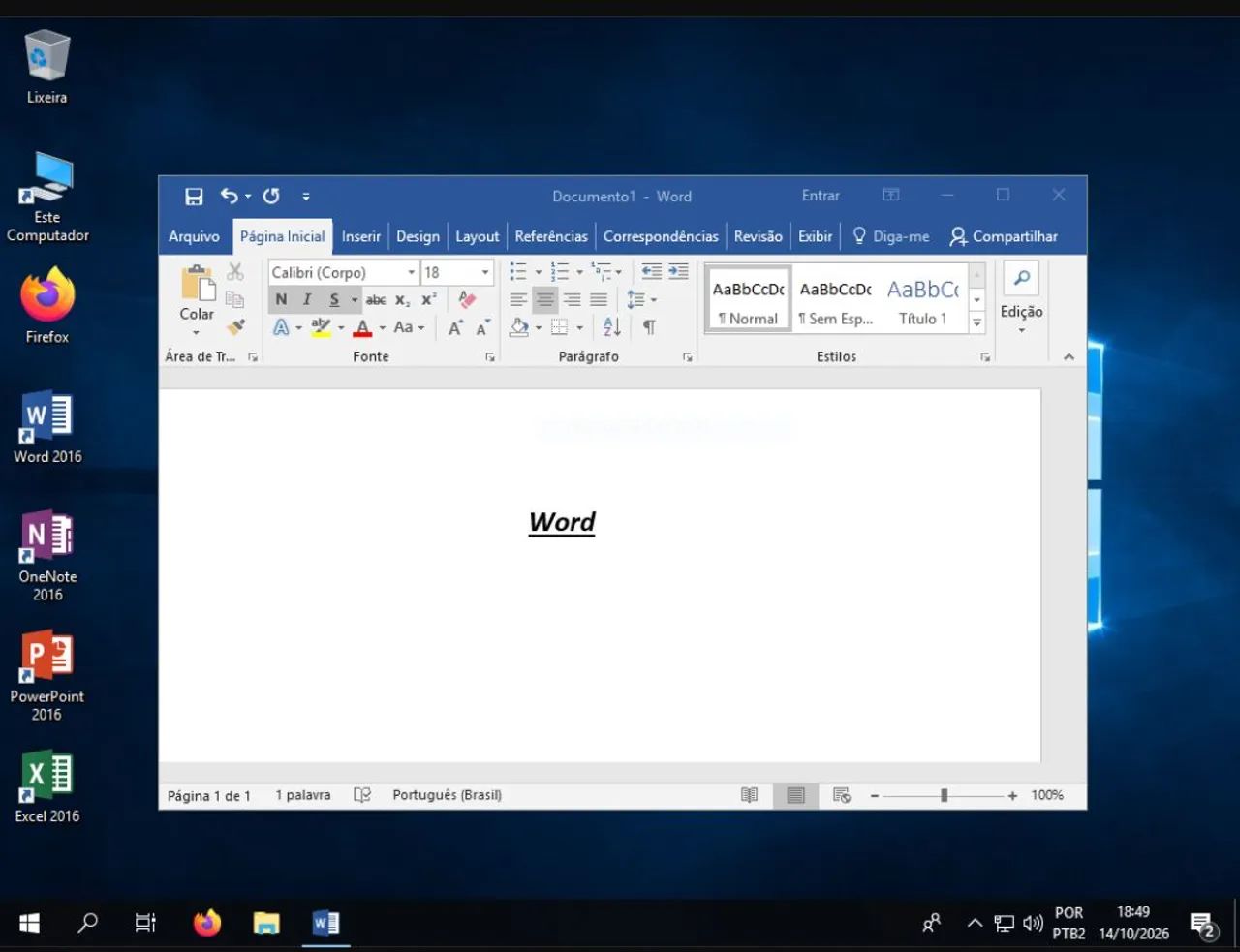 V/T PC Intel | 4gb RAM | SSD | Windows 10 | Pacote Office Completo - Foto 4