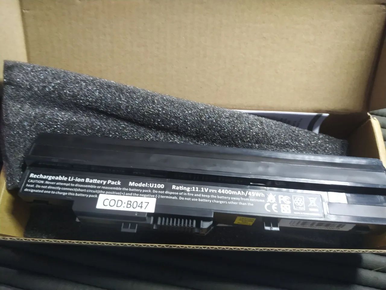 Bateria netbook Qbex nova  - Foto 3