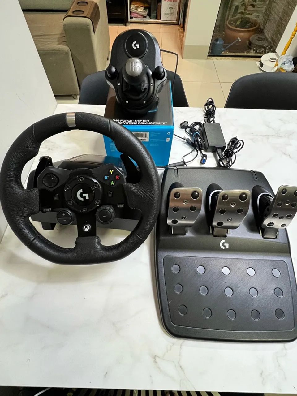 Kit completo Volante G923 TrueForce Logitech