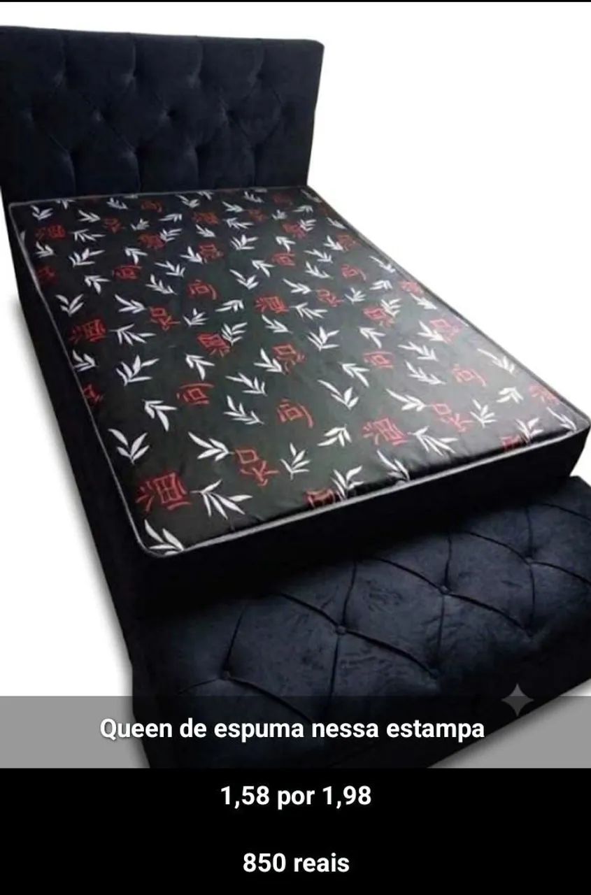 Queen de espuma em promoção 