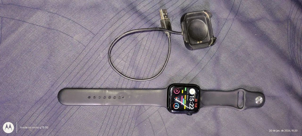 Smartwatch HW19 - Defeito no touch (liga normalmente)