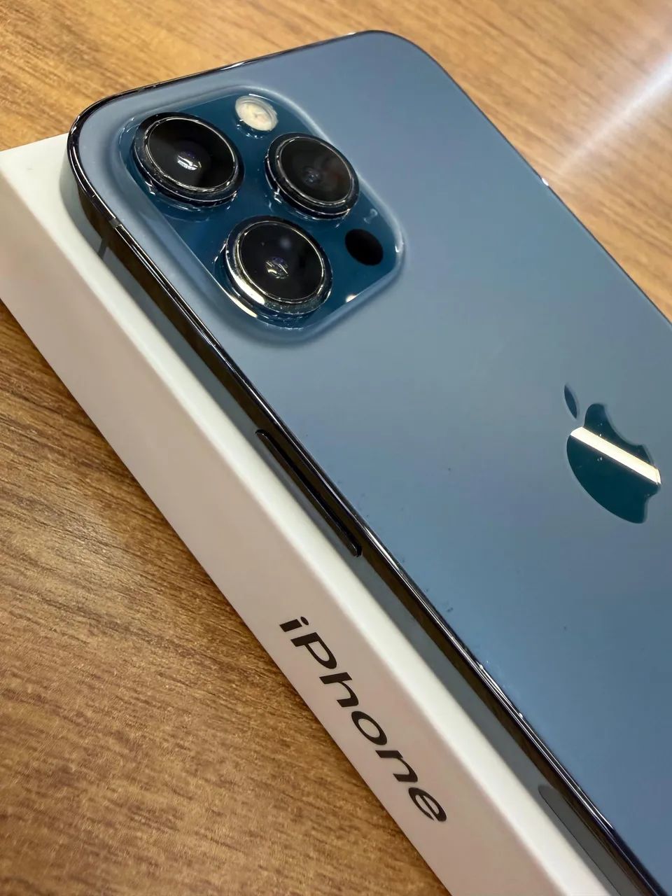 12 iPhone Apple 箱なし 256GB Pro 12 iPhone Apple Pro grátis Frete | pacífico Azul - GB) (256 スマートフォン本体