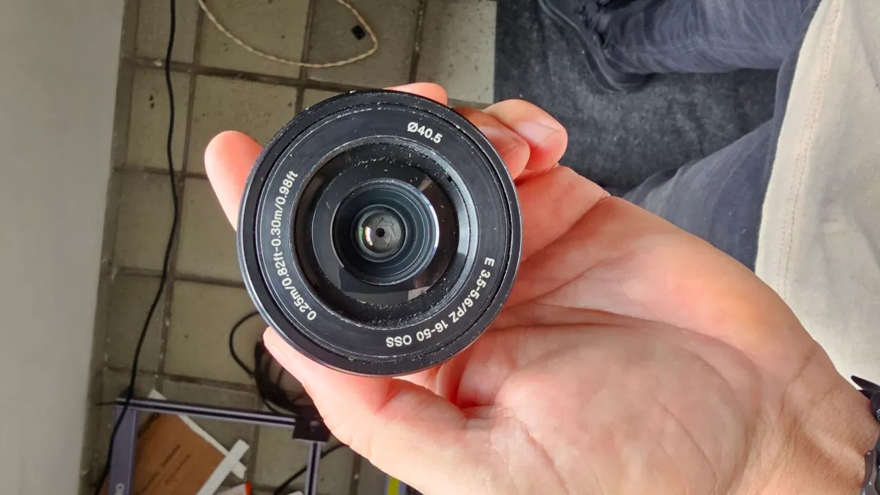 Lente Sony 16 50 do kit - Foto 3
