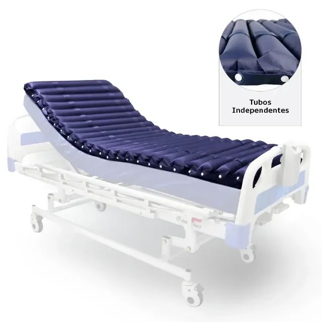 Colchão Pneumático Dellamed Air Tube Anti Escaras 127V - Foto 5