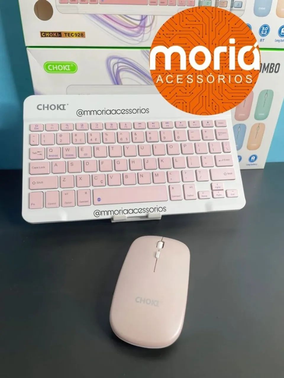 Kit Teclado e Mouse Sem Fio Bluetooth Recarregável  - Foto 3