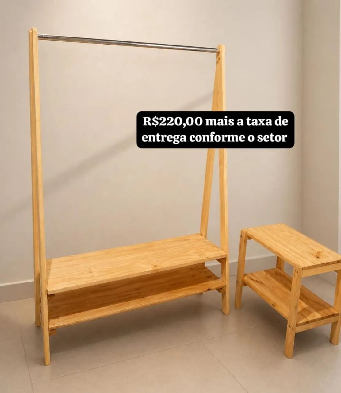 Kit para quarto em madeiras! - Foto 2