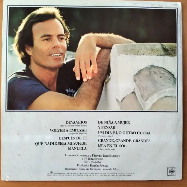Disco de Vinil, 2 discos (Júlio Iglesias e Ray Conniff) - Foto 4