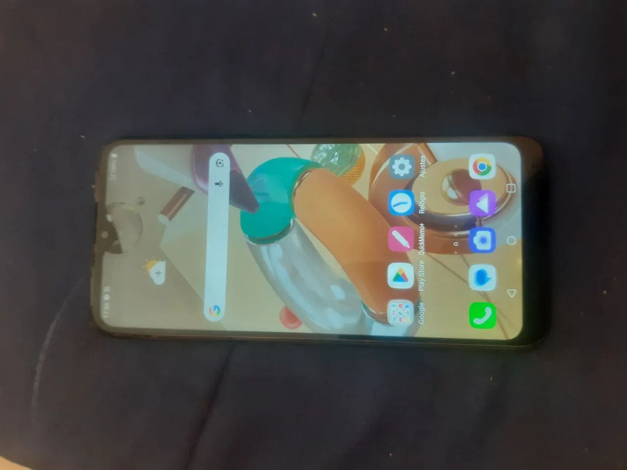 Celular LG k41s 32 gigas conservado bateria em ótimo estado funcionando perfeitamente 