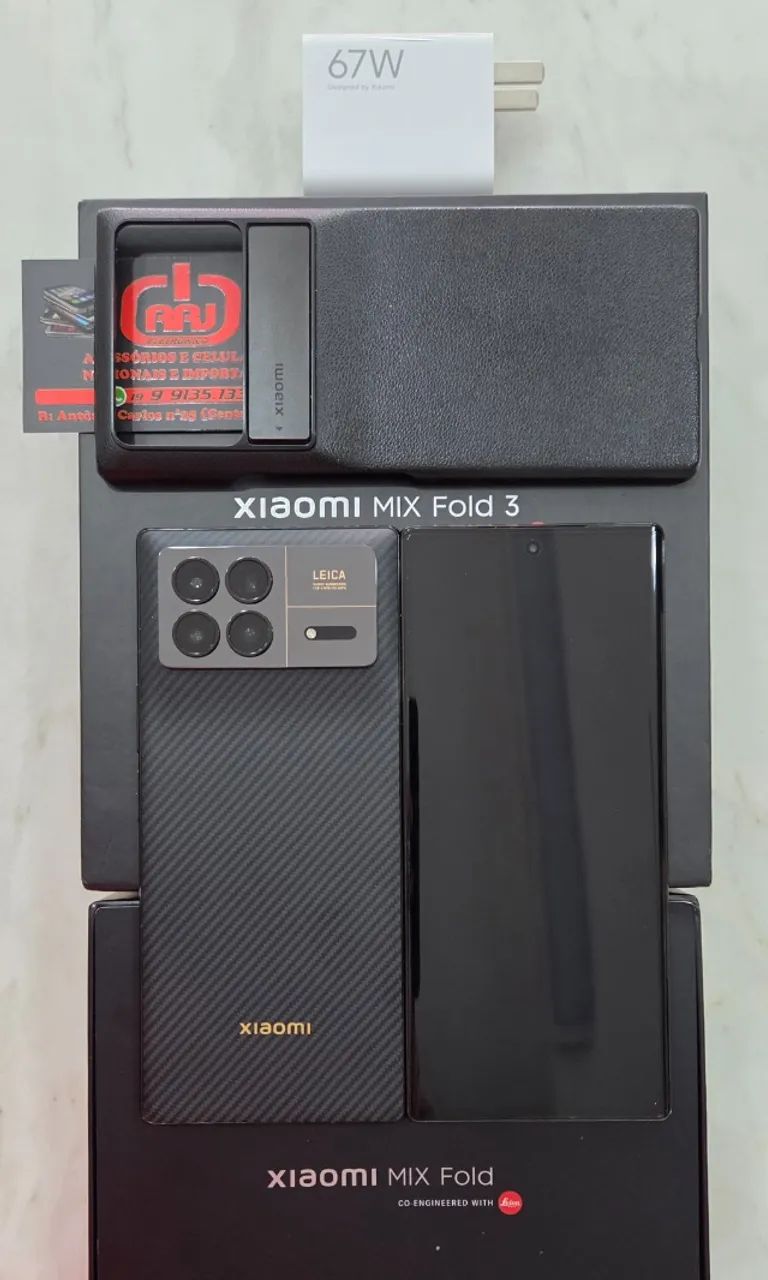 Xiaomi Mix Fold 3 Dobrável 12GB 256GB - Celulares e Smartphones