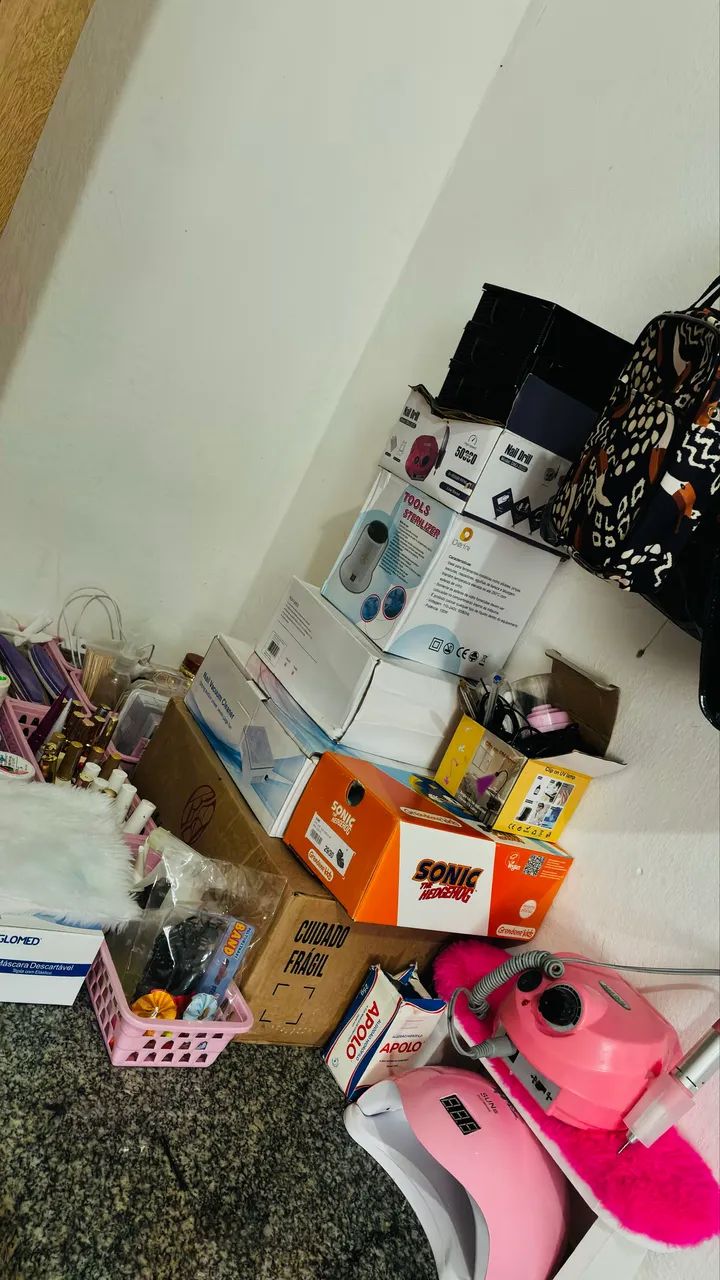 VENDO LOTE COMPLETO DE MATERIAL PARA UNHAS ? - Foto 5
