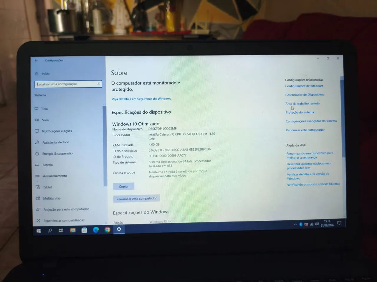 Notebook Samsung Essentials - Foto 4
