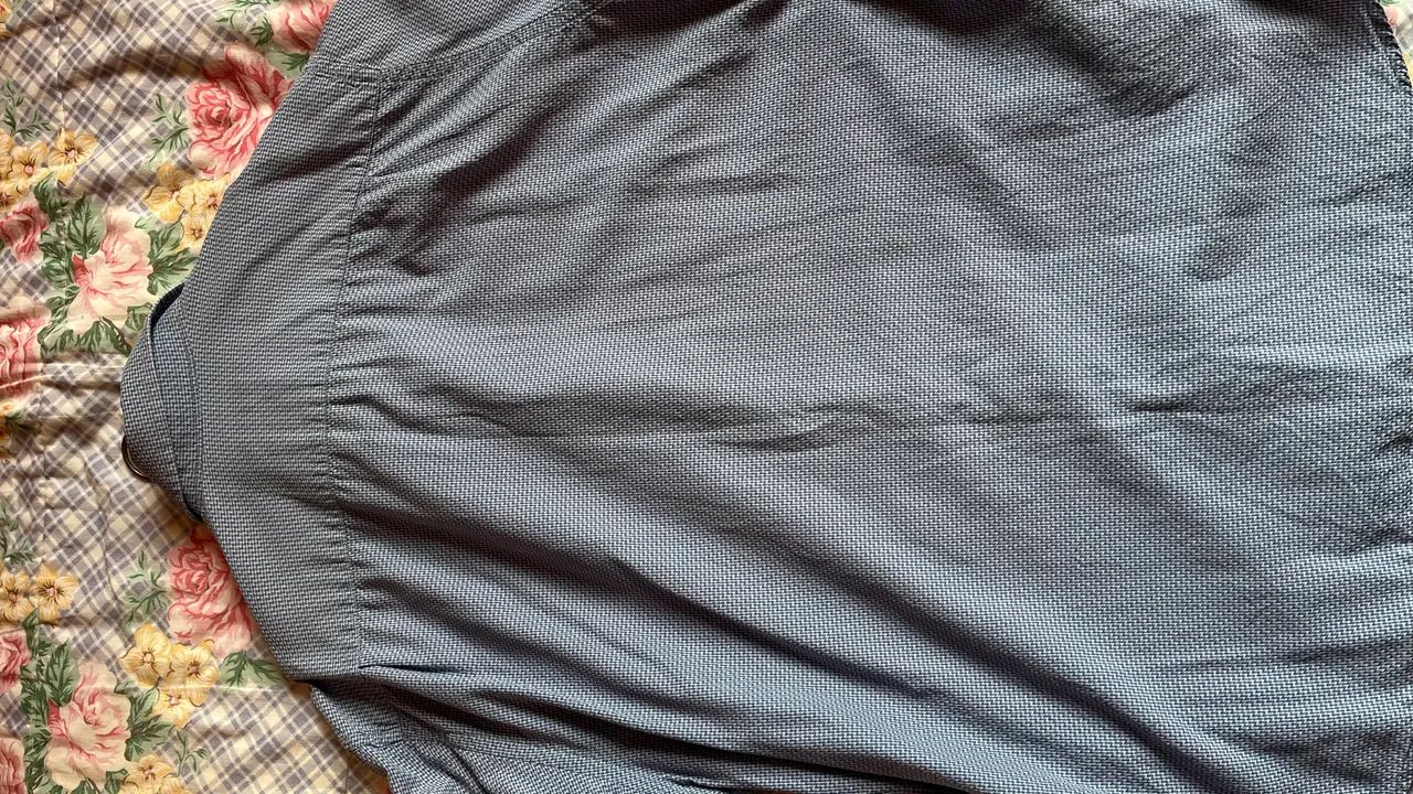 Camisa Social - Azul - Individual, algodão egipcio - Foto 2