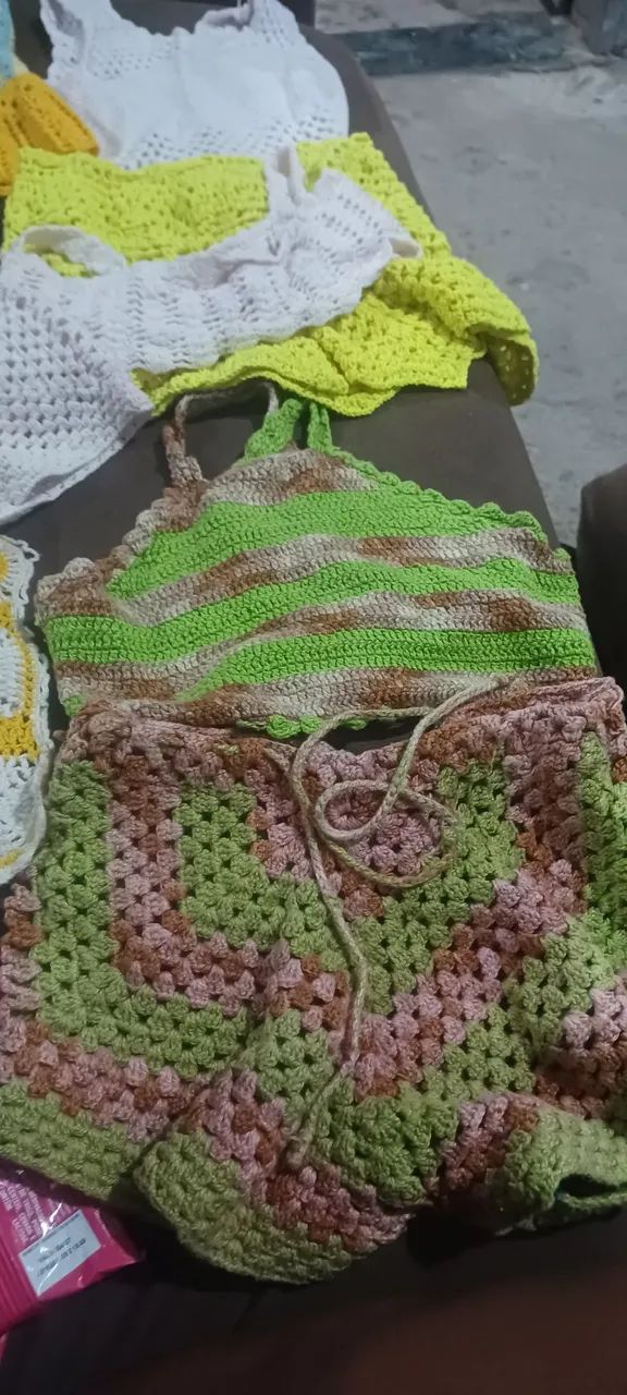Roupas de crochê - Foto 2