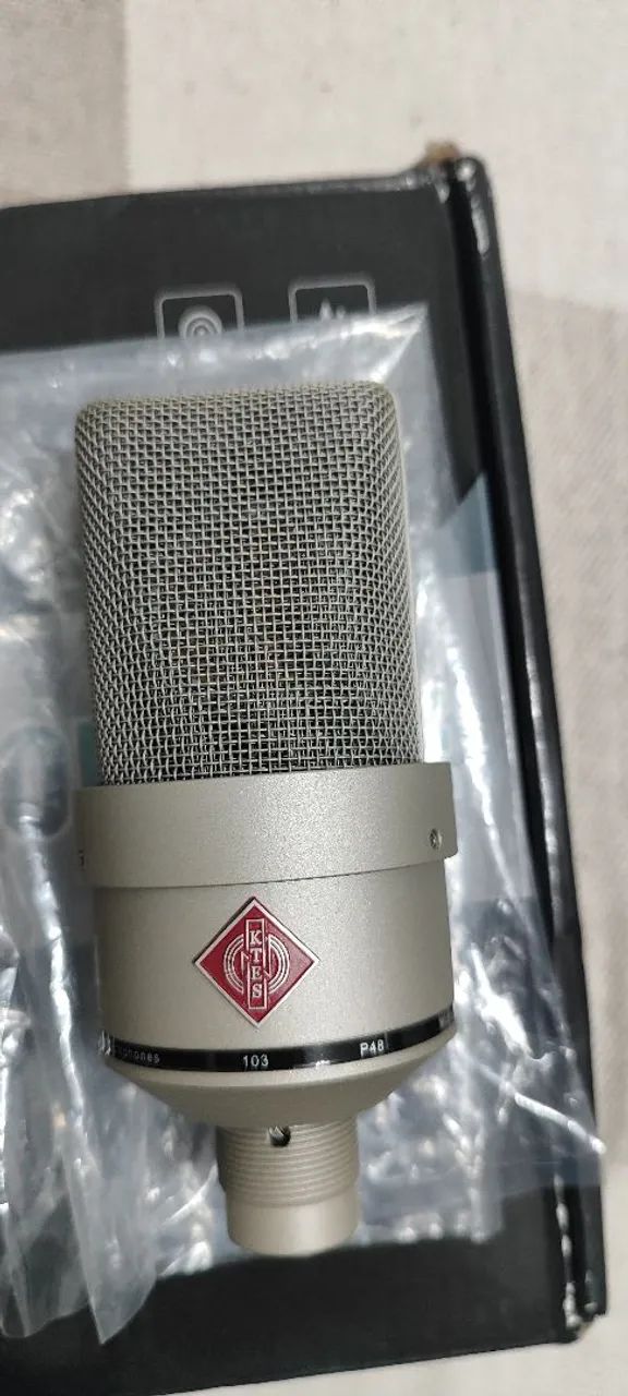 Microfone Condensador Ktes, 48V.