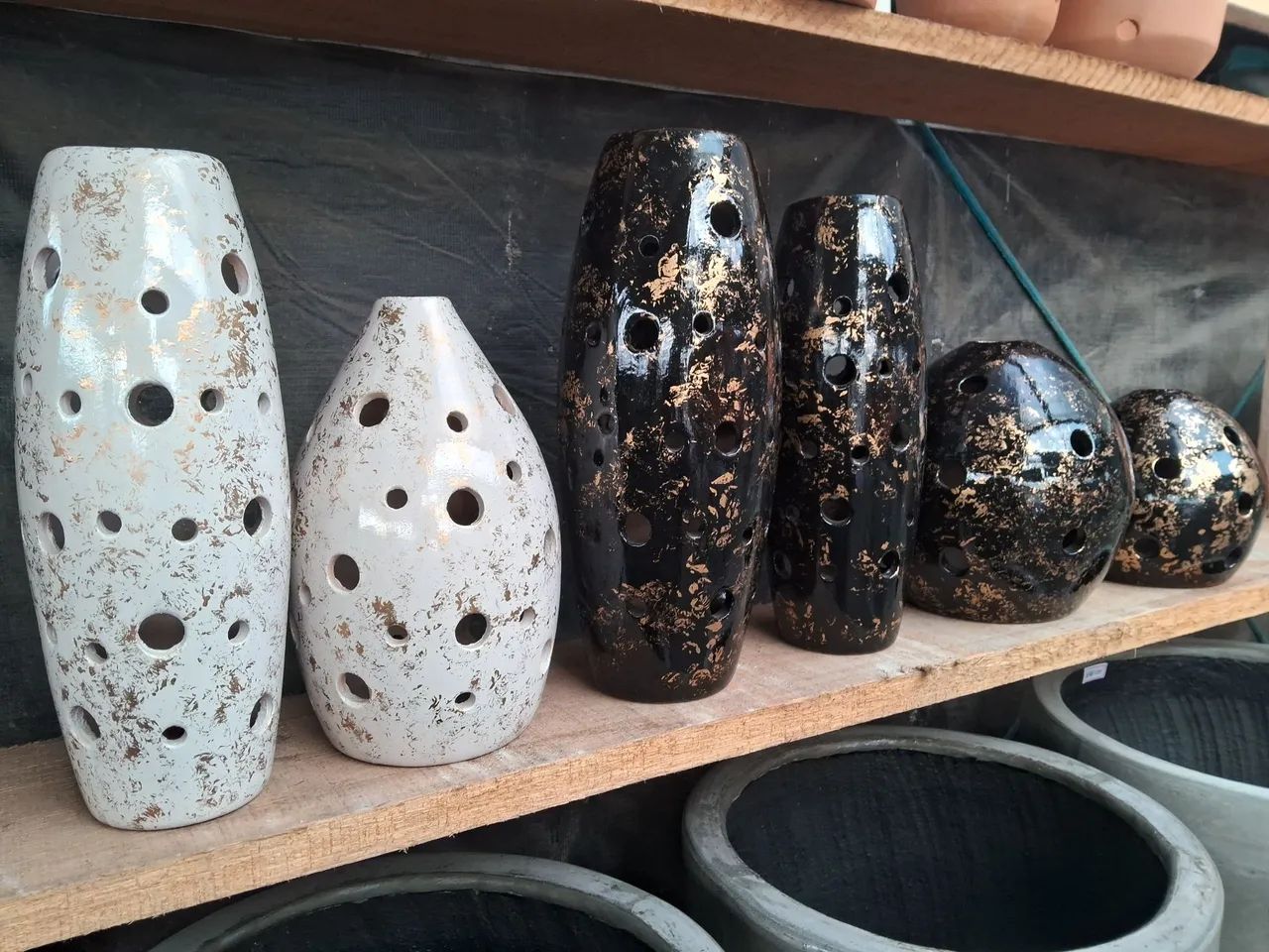 Vasos de decoração 