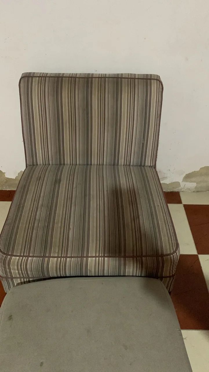Vendo essa poltrona com puff  - Foto 2