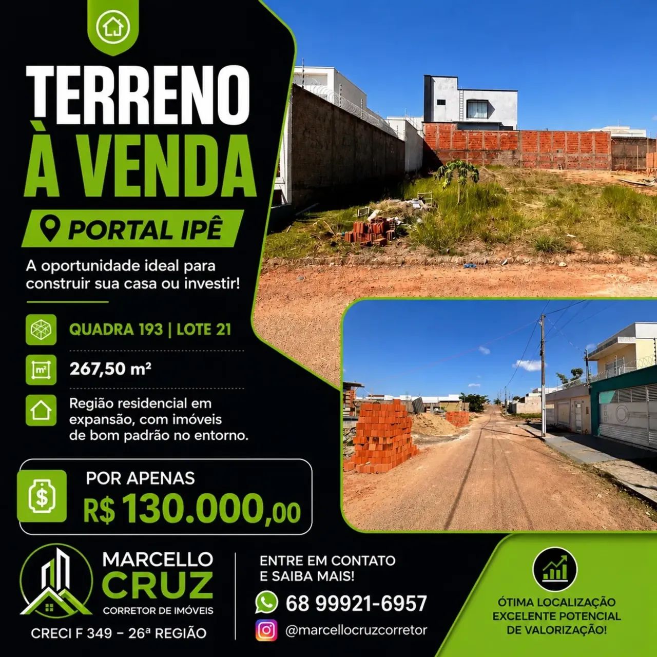 Vendo Terreno Portal Ipê