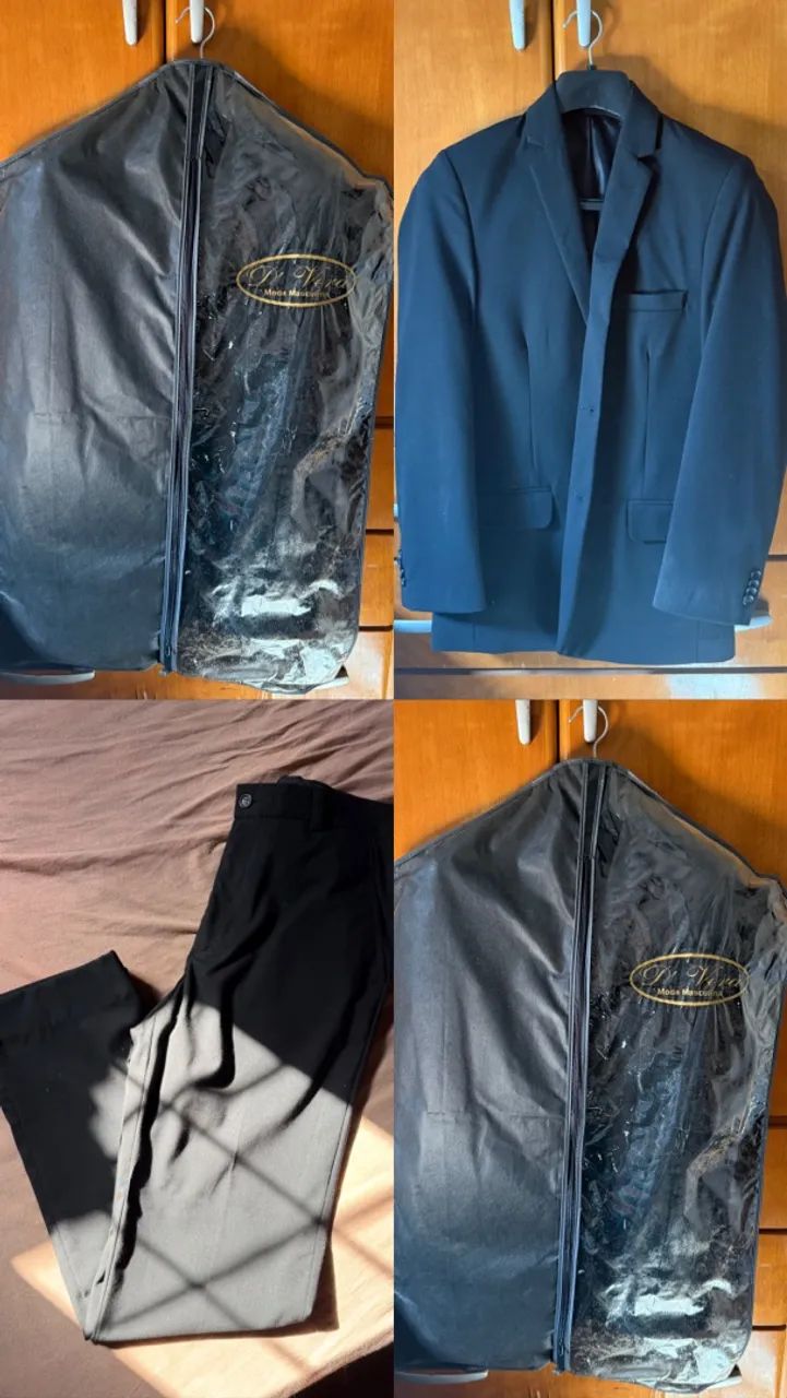 TERNO MASCULINO À VENDA - Foto 4