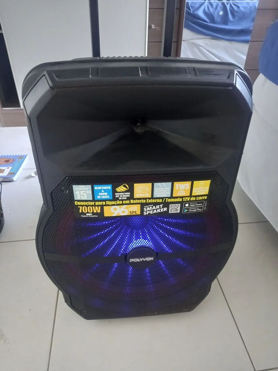 Caixa de som Bluetooth 