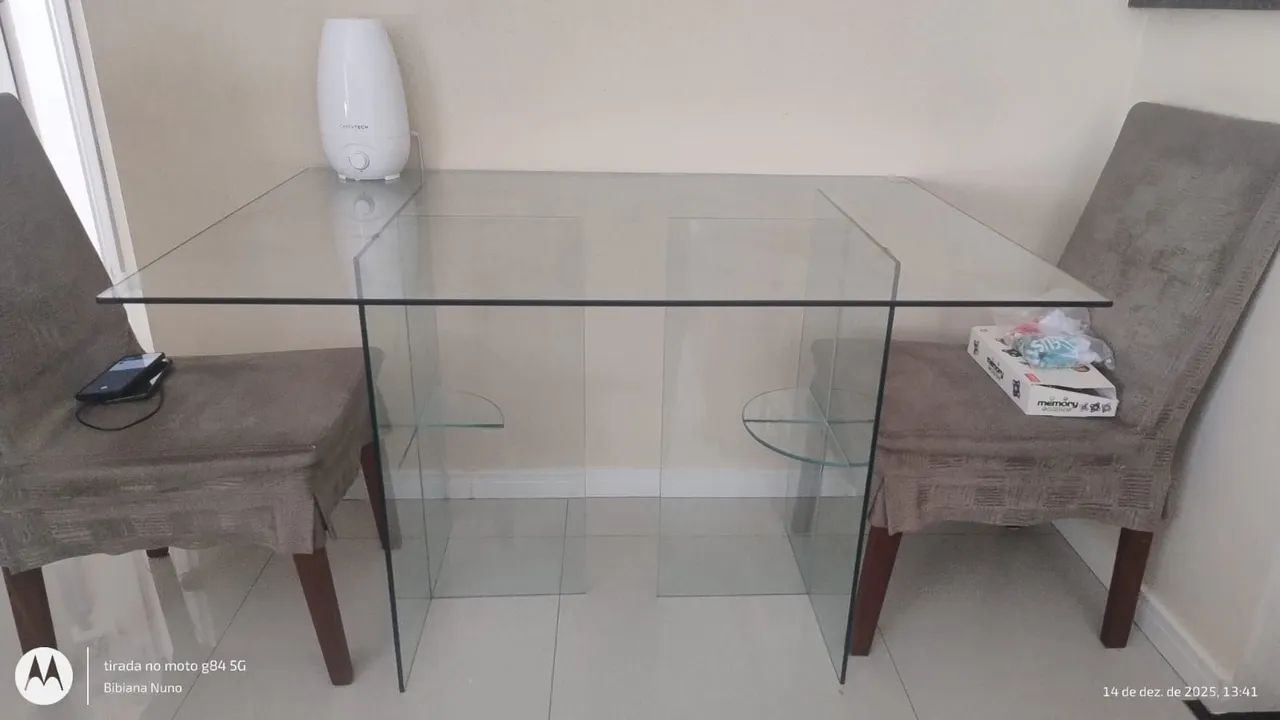 Mesa de vidro