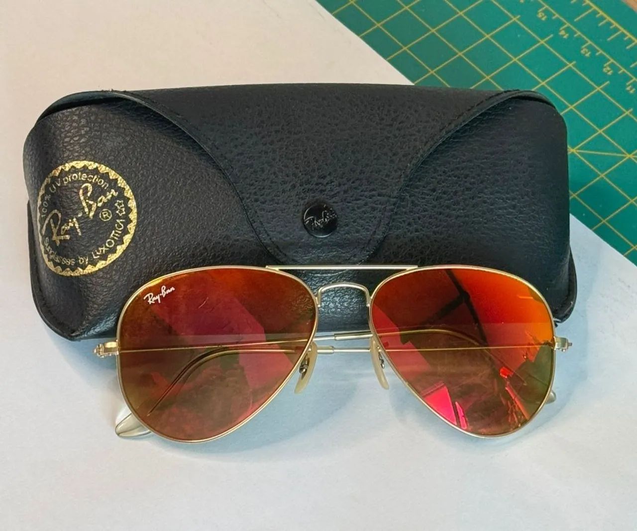 Óculos de Sol Ray-Ban Aviator Flash Lenses