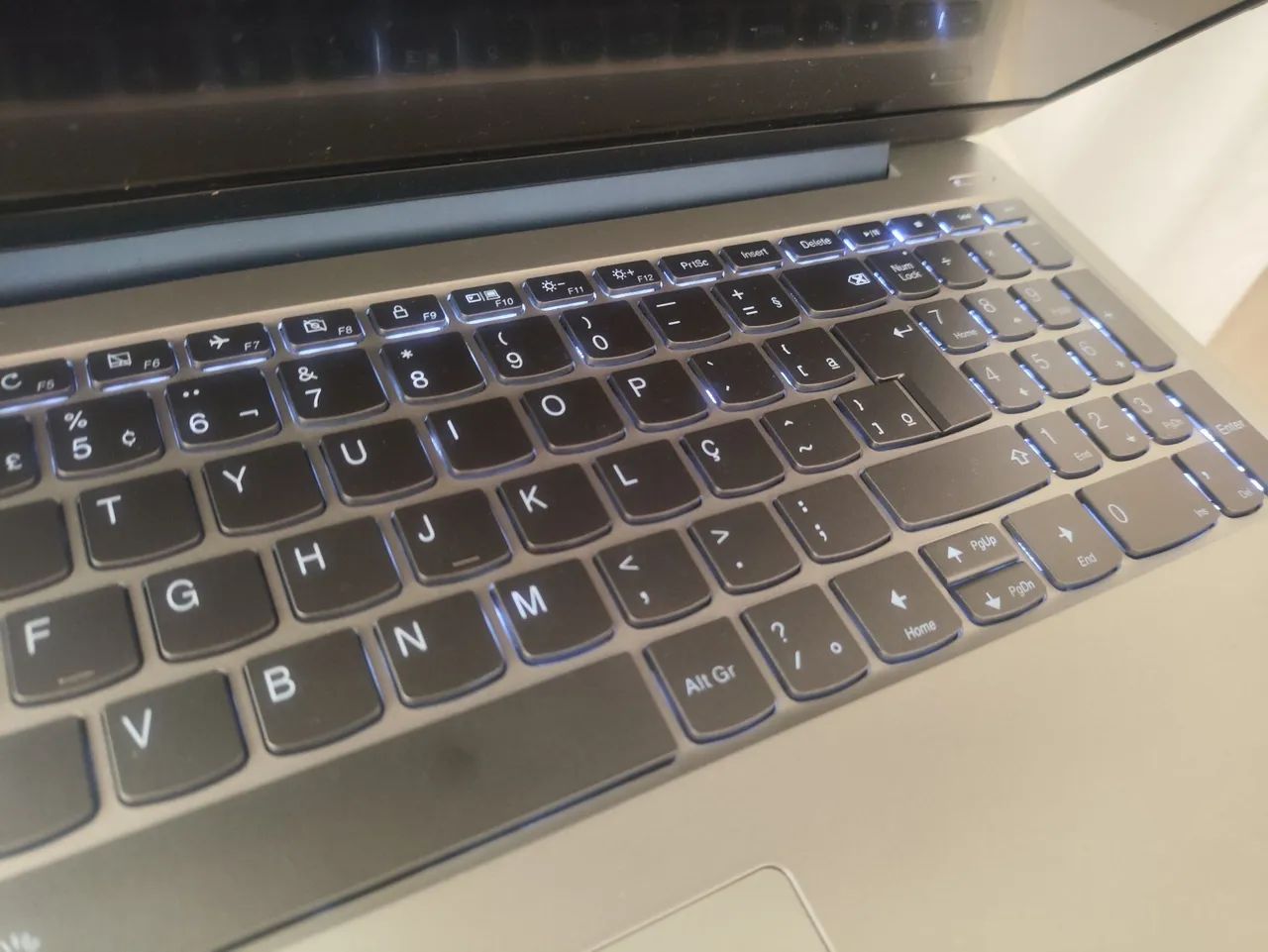 Notebook Lenovo Gamer Core i7 placa de vídeo AMD Radeon graphics 8gb ram - Foto 4