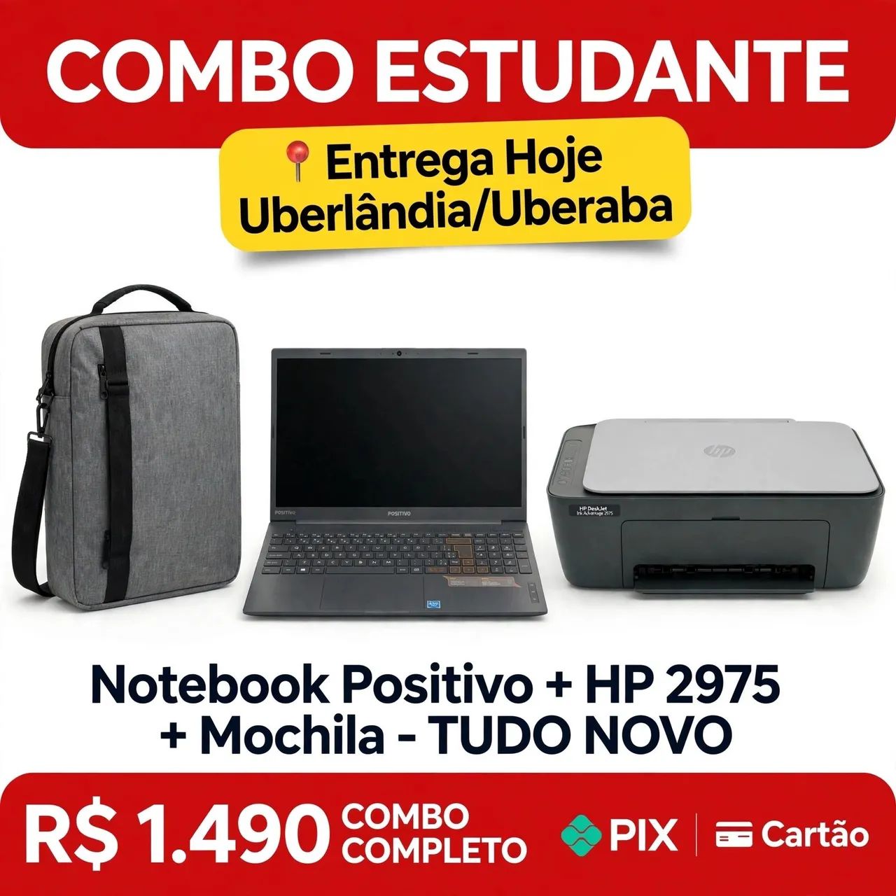 Combo pra estudante 